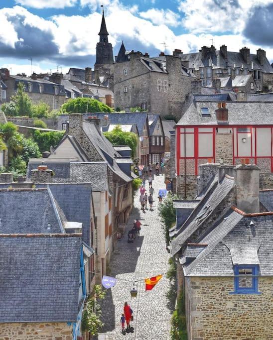 Superbe Appartement Avec Jardin Dinan Centre - Jerzual Extérieur photo